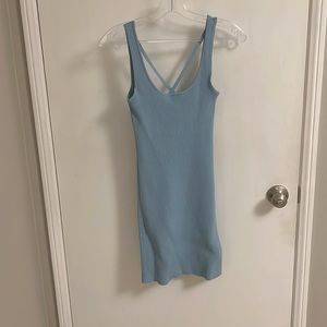 Blue Mini Dress
